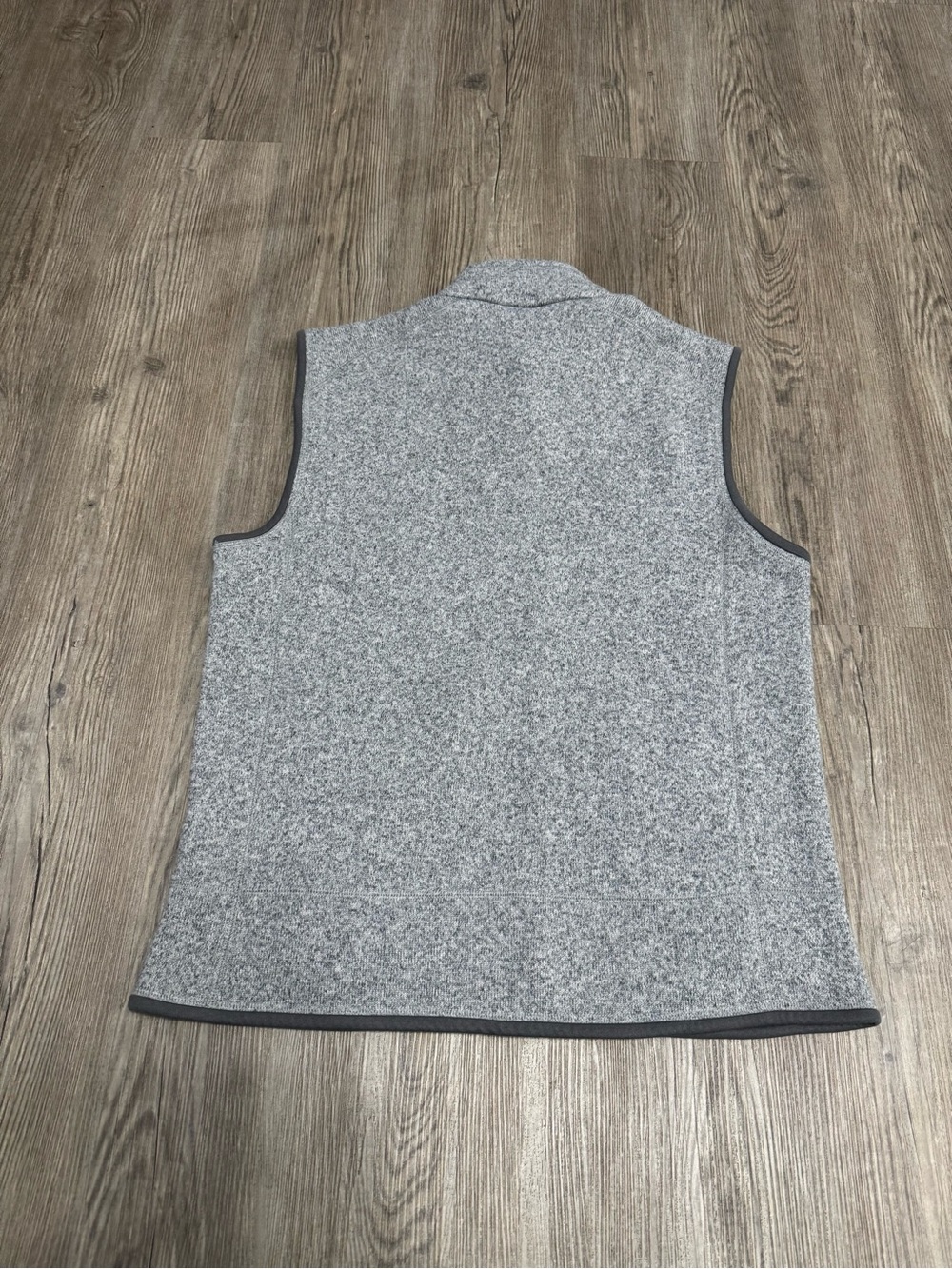 Patagonia Vest Mens Large Gray Better Sweater Fleece Full Zip - Picture 5 of 7